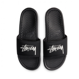 Chinelo Benassi Nike X Stüssy Preto Preto