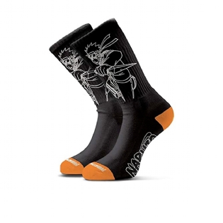 Meia Primitive Naruto Uzumaki Preto