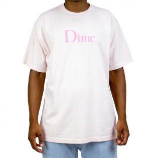 Camiseta Dime Classic Logo Rosa