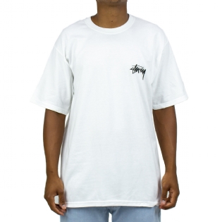 Camiseta Stüssy Carp Stock Branco