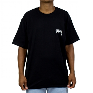 Camiseta Stüssy Carp Stock Preto