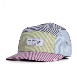 Boné The Quiet Life Patchwork Seersucker 5 Panel Colorido