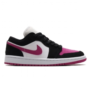 Tênis Nike Air Jordan 1 Low Re Wmns Preto/rosa