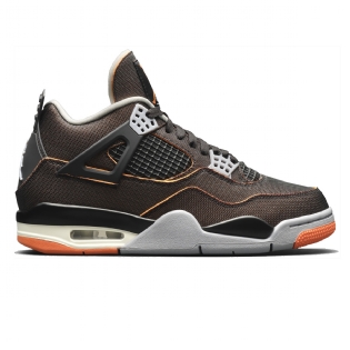 Tênis Nike Air Jordan 4 Retro Se "starfish" W Preto/laranja