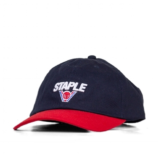 Boné Staple Trifecta Twill Azul Marinho