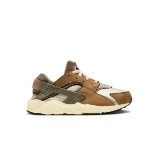 Tênis Nike Huarache Stussy Infantil (18,5 - 26) Marrom