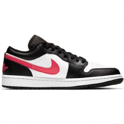 Tênis Air Jordan 1 Low " Siren Red " Preto/branco