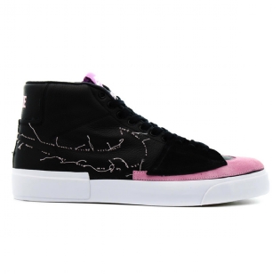 Tênis Nike Zoom Blazer Mid Edge Preto/rosa