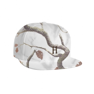 Boné Huf Metal H Strapback Hat Branco
