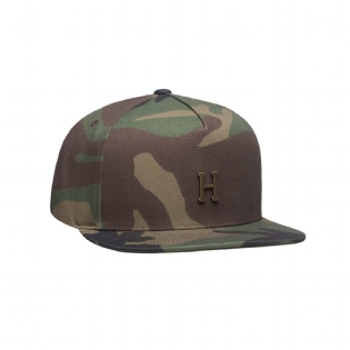 Boné Huf Metal H Strapback Hat Camuflado