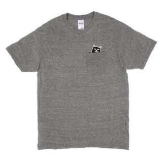 Camiseta Ripndip Lord Jermal Pocket Cinza
