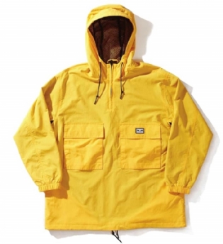 Jaqueta Obey Inlet Anorak Amarelo