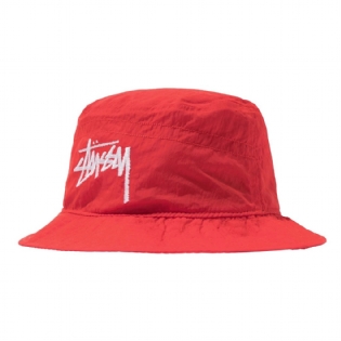 Bucket Stussy X Nike Nrg Vermelho