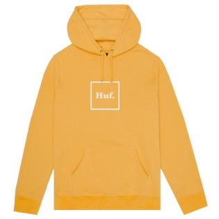 Moletom Huf Box Logo Amarelo