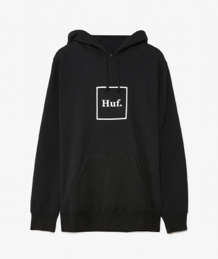 Moletom Huf Box Logo Preto