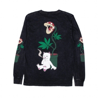 Camiseta Ripndip Herb Eater L/s Preto