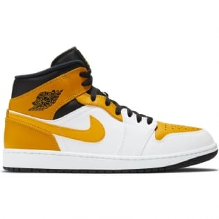 Tênis Nike Air Jordan 1 " University Gold" Branco
