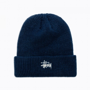 Gorro Stussy Basic Cuff Azul