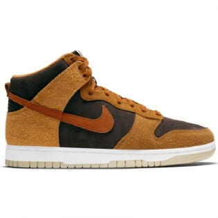 Tênis Nike Dunk High Prm Dark Russet Marrom
