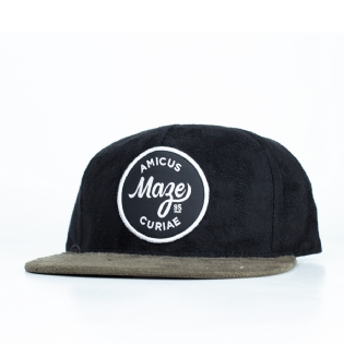 Boné Maze Amicus Curiae Snapback Preto