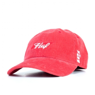 Boné Huf Bow 6 Panel Vermelho