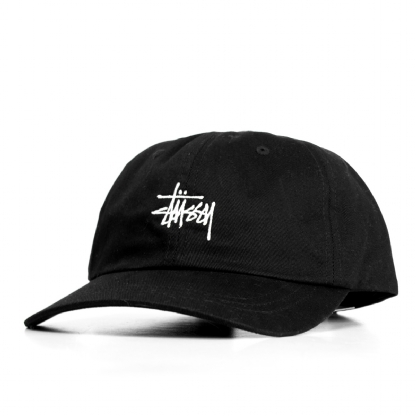 Boné Stussy Stock Low Pro Preto