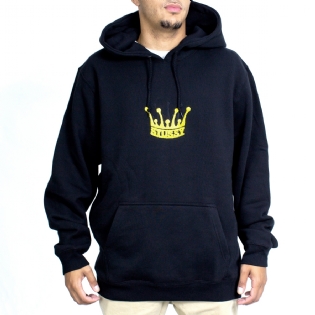 Moletom Stussy Chenille Crown Preto