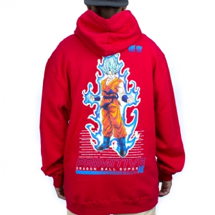 Moletom Primitive Bdz Goku Super Saiyajin Vermelho