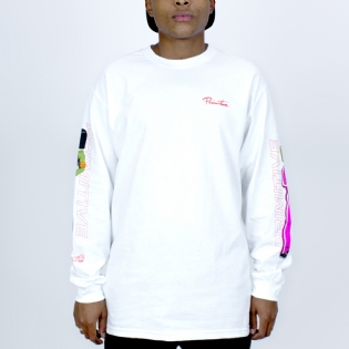 Camiseta Primitive Dbz Android L/s Branco