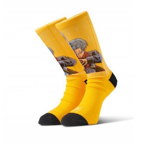 Meia Primitive Dbz Shadow Trunks Amarelo