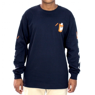 Camiseta Ripndip Nermal Pills L/s Preto