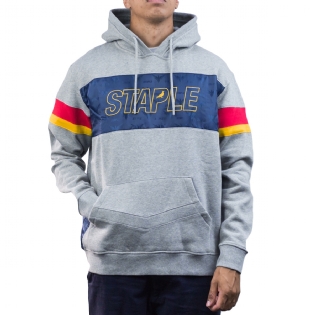 Moletom Staple Lux Sport Logo Cinza