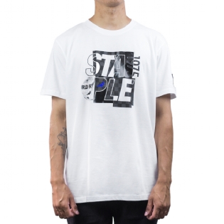 Camiseta Staple Jacquard Lux Branco