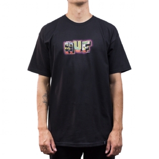 Camiseta Huf Town Preto