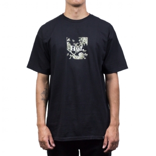 Camiseta Huf Highline Box Logo Preto