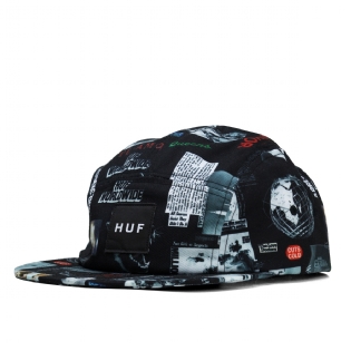 Boné Huf Headlines Volley Preto