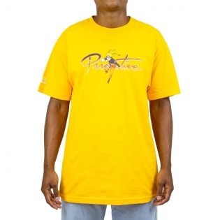 Camiseta Primitive Naruto Nuevo Amarelo