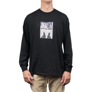 Camiseta Polar Happy Sad Around L/s Preto