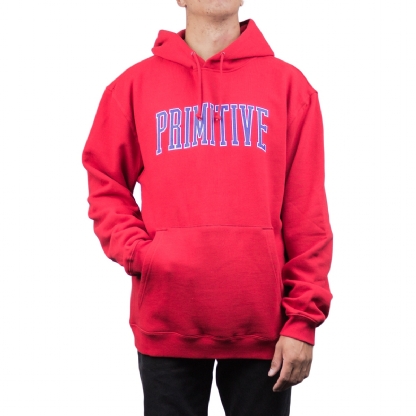 Moletom Primitive Collegiate Arch Outline Vermelho