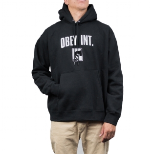 Moletom Obey Int. Preto