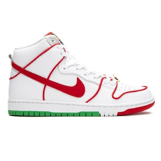 Tênis Nike Dunk High Prm Qs Branco