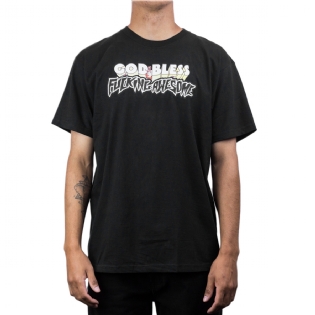 Camiseta F.awesome God Bless Preto