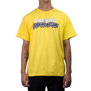 Camiseta F.awesome God Bless Vermelho
