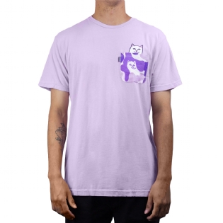 Camiseta Ripndip Lord Nermal Camo Pocket Roxo
