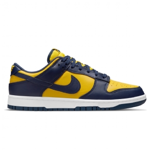 Tênis Nike Dunk Low Retro " Michigan " Azul/amarelo