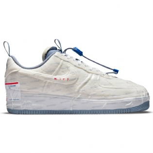 Tênis Nike Air Force 1 Experimental " Postal Ghost " Branco