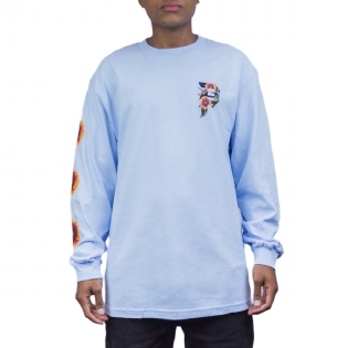 Camiseta Primitive Dirty P Sunflower L/s Azul