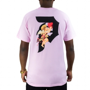 Camiseta Primitive Dirty P Cupid Rosa