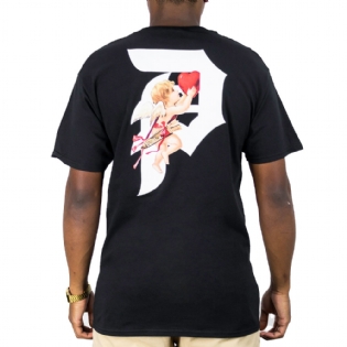 Camiseta Primitive Dirty P Cupid Preto
