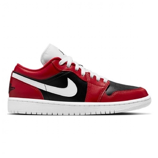 Tênis Nike Feminino Air Jordan 1 Low " Chicago Flip " Vermelho